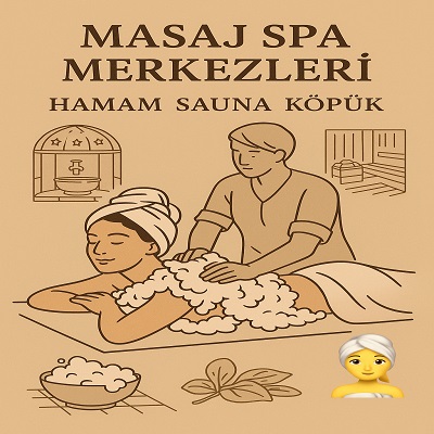Masaj Spa Merkezleri (Hamam Sauna Köpük)